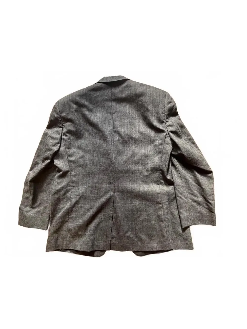 vintage 90s CHAPS RALPH LAUREN grey wool blazer SZ 42S